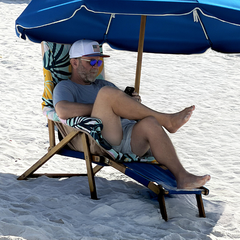 The Beach Towel Chair Blanket™