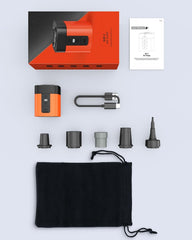 Ultra-Fast Mini Electric Air Pump with Camping Light & 2600mAh Battery