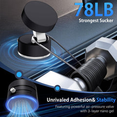 Vacuum Magnetic Phone Mount