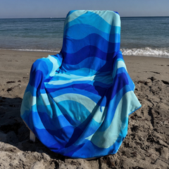 The Beach Towel Chair Blanket™