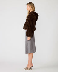 MAVIS JACKET WOLF BROWN