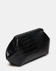 NOVAK BAG BLACK CROCODILE