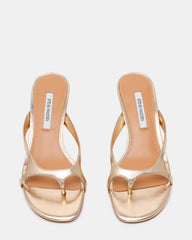 BRIENNA GOLD LEATHER