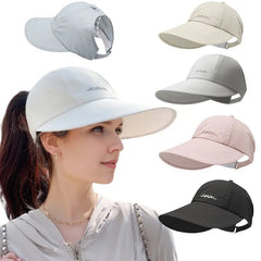 UPF 50+ Women's Wide Brim Sun Visor