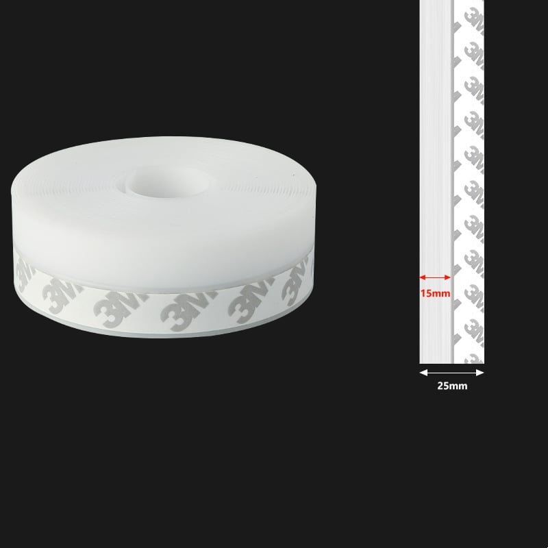 Universal Silicone Weather Stripping Door & Window Seal Strip