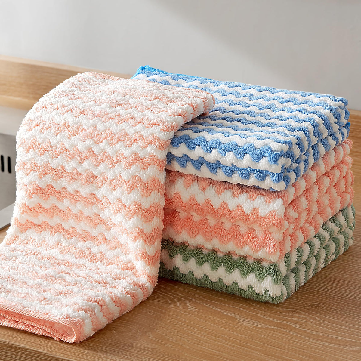 5-Pack All-Purpose Microfiber Cleaning Cloths