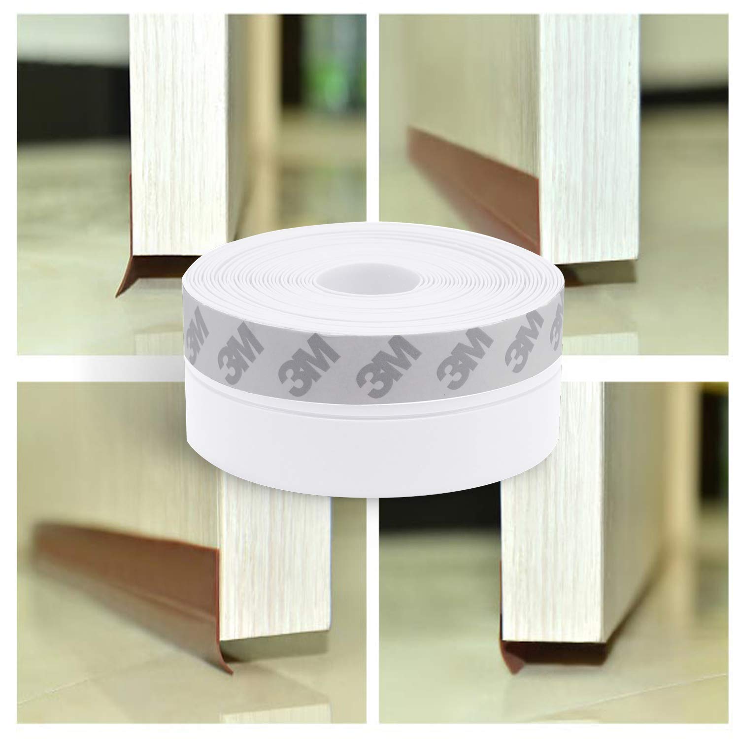 Universal Silicone Weather Stripping Door & Window Seal Strip