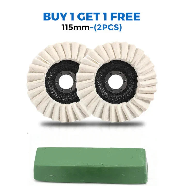 🔥Wool Felt Flap Discs Polishing Wheel