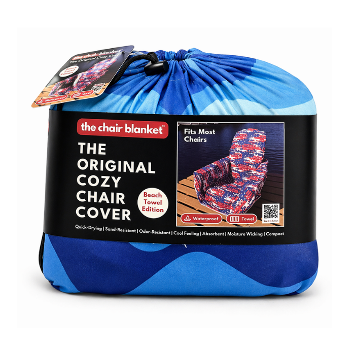 The Beach Towel Chair Blanket™