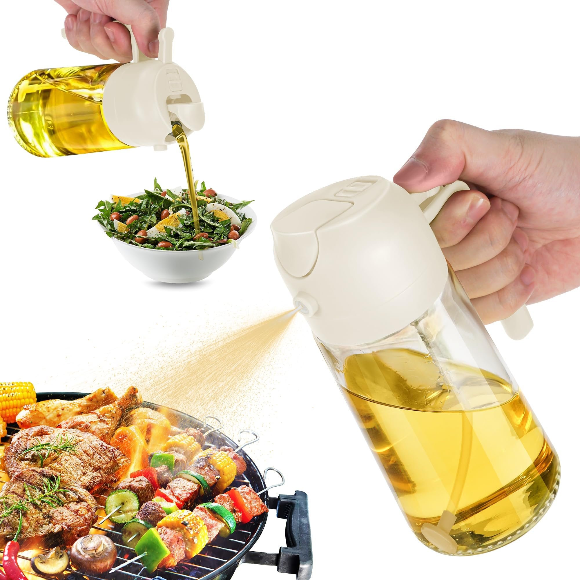 2-in-1 Oil Dispenser & Sprayer