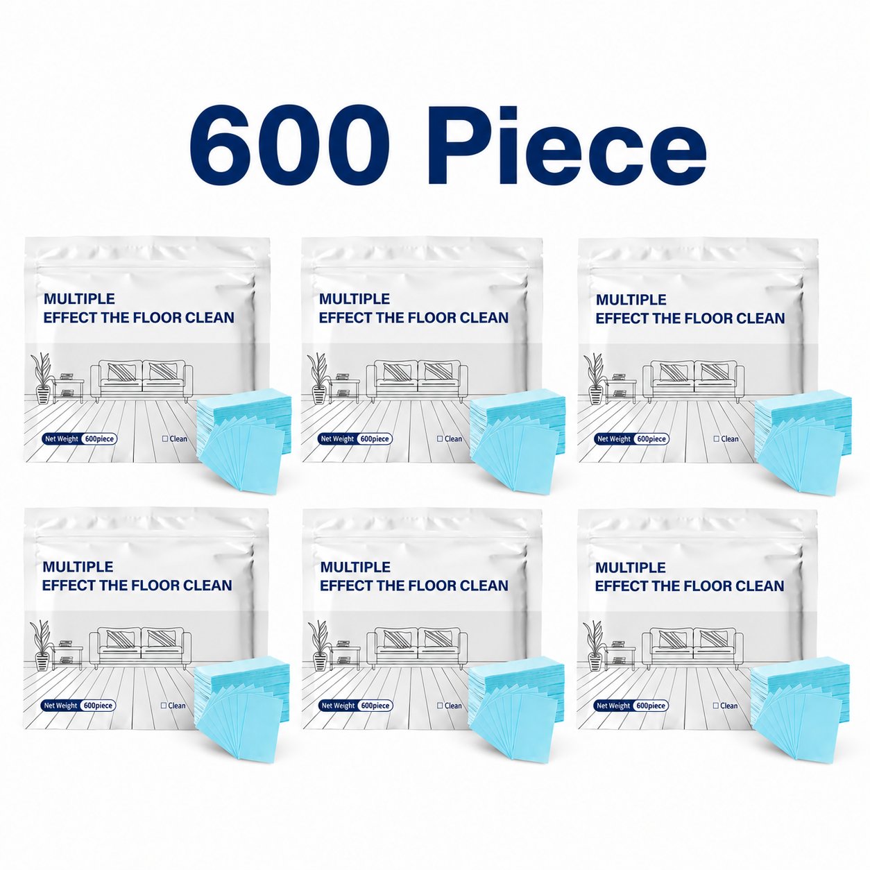 Multi-Effect Floor Cleaning Sheets
