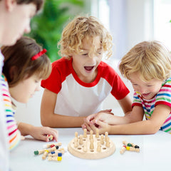 Wooden Memory Match Stick Chess