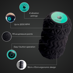 Vibit ROLL - Portable Vibrating Massage Roller
