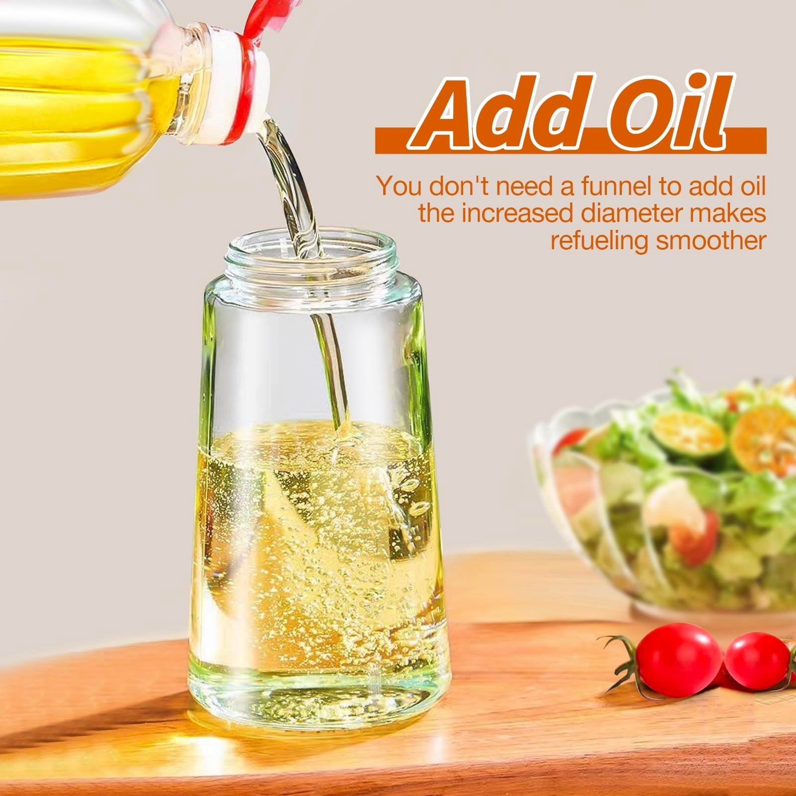 2-in-1 Oil Dispenser & Sprayer