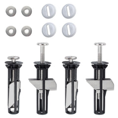 Universal Anti-Wobble Toilet Seat Mounting Kit