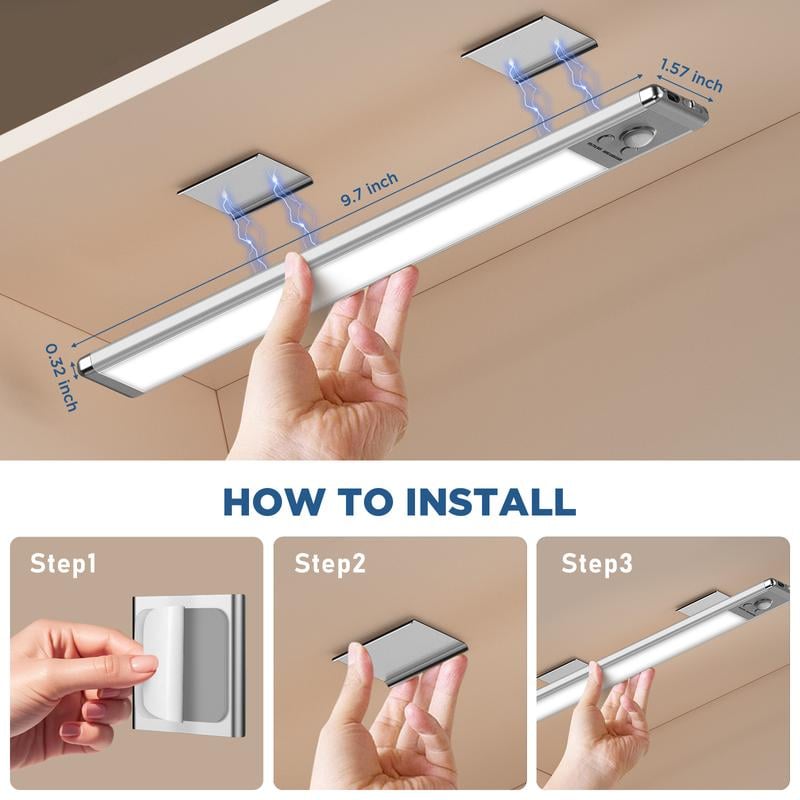 Rechargeable Motion Sensor Under Cabinet Light