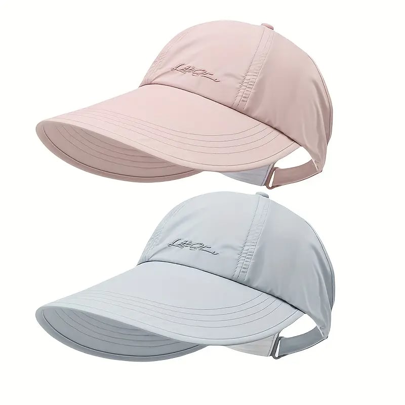 UPF 50+ Women's Wide Brim Sun Visor
