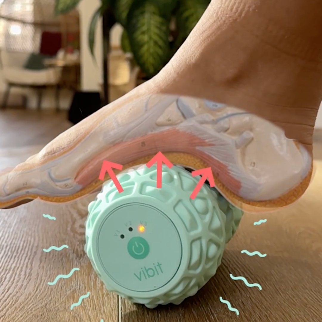 Vibit ROLL - Portable Vibrating Massage Roller