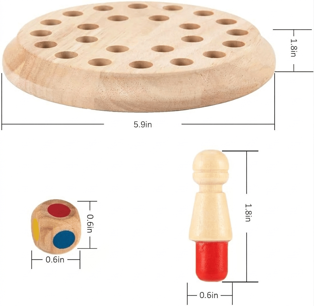 Wooden Memory Match Stick Chess