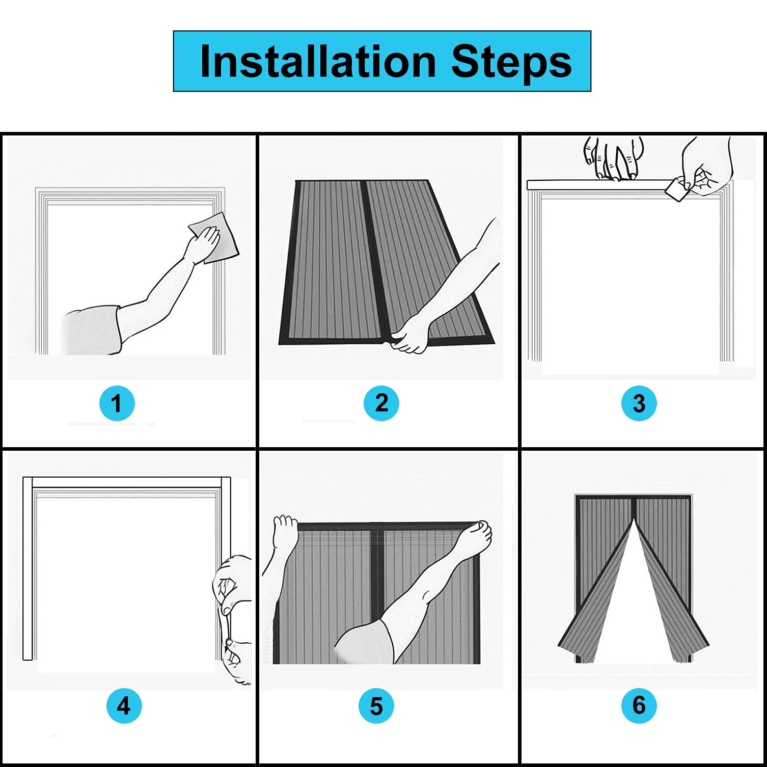 Magnetic Screen Door