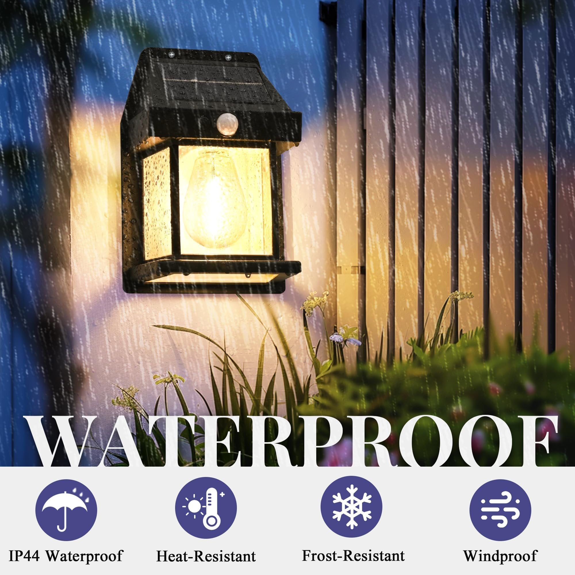 Solar Outdoor Wall Lights