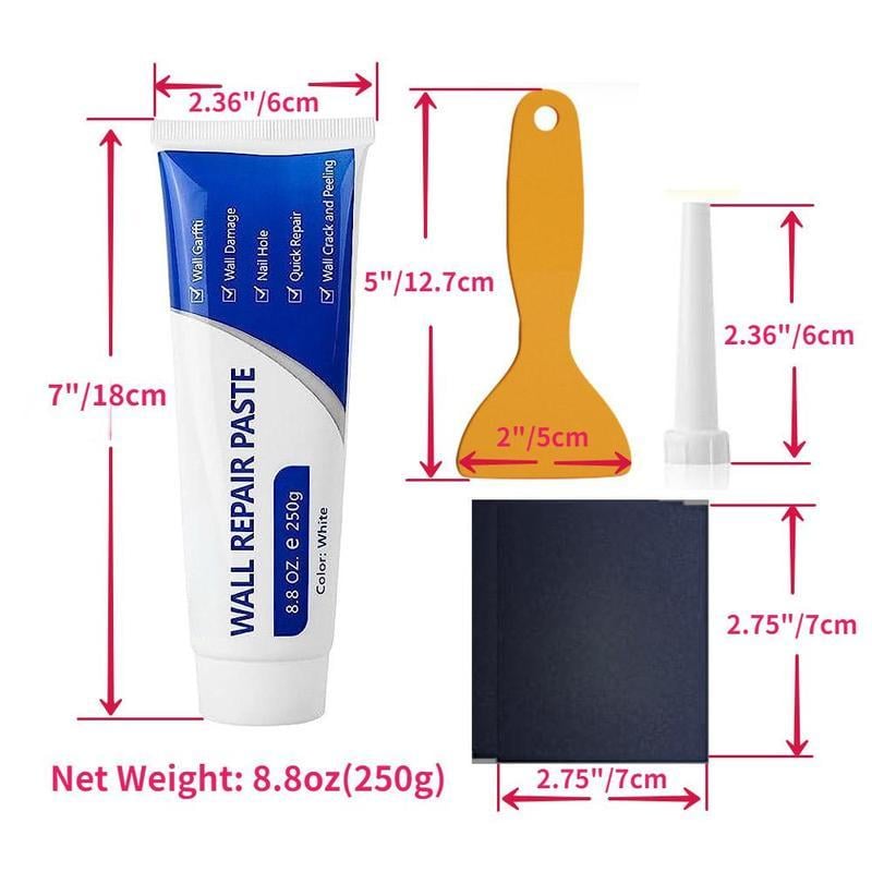Professional Quick-Dry Wall Repair Paste Kit