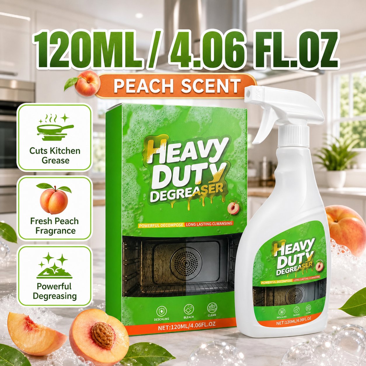 Heavy Duty Kitchen Degreaser Spray
