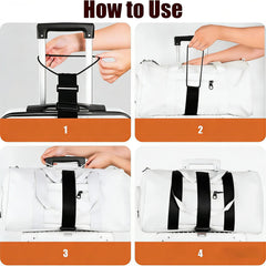 Adjustable Multi-Use Luggage Connector Straps