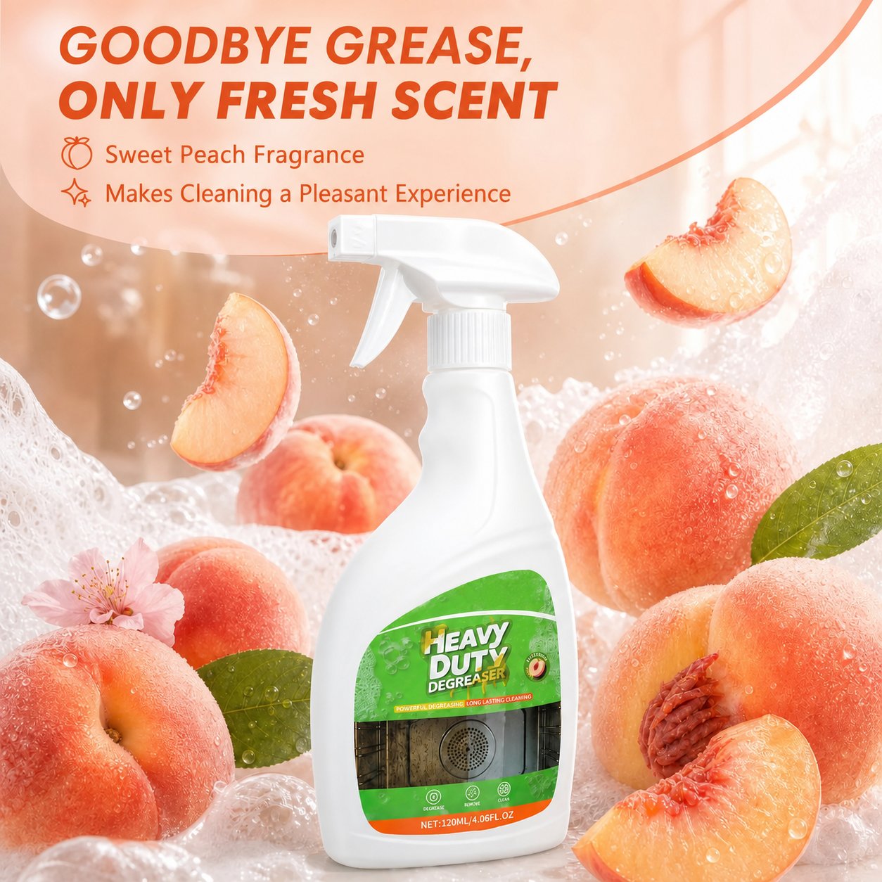 Heavy Duty Kitchen Degreaser Spray