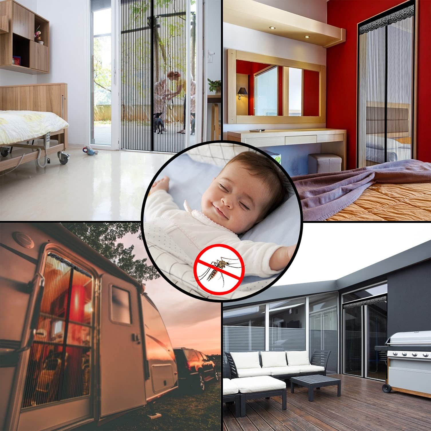 Magnetic Screen Door