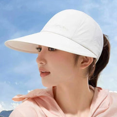 UPF 50+ Women's Wide Brim Sun Visor