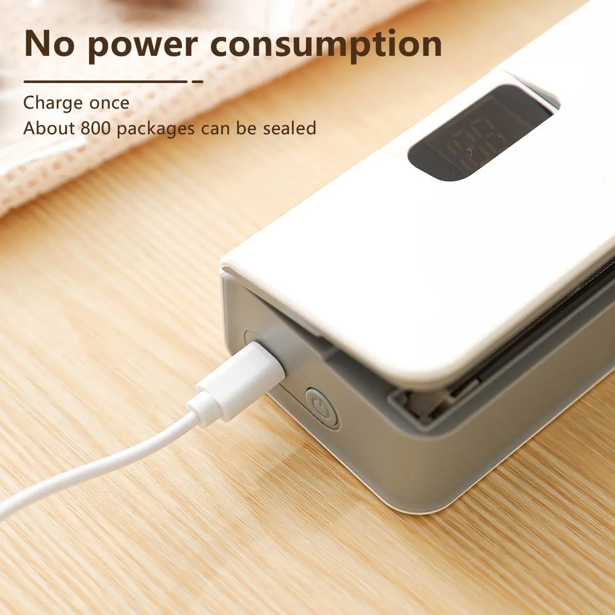 2-in-1 Rechargeable Mini Bag Sealer & Cutter