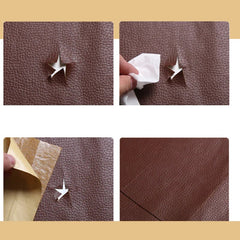 Self-Adhesive Leather Repair Patch Tape for Sofas & Car Seats