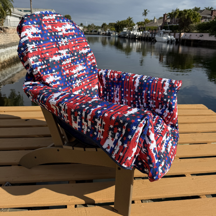 The Beach Towel Chair Blanket™