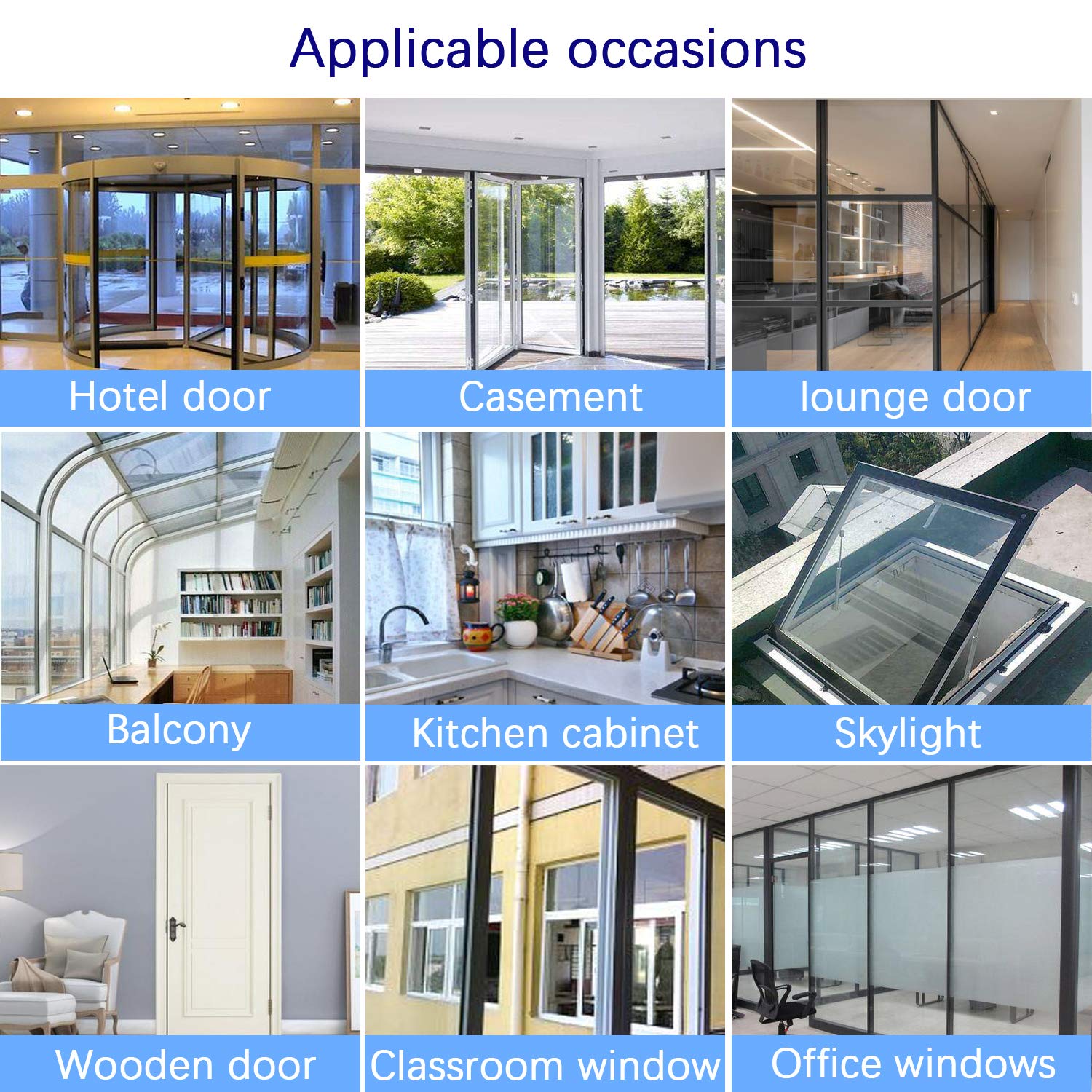 Universal Silicone Weather Stripping Door & Window Seal Strip
