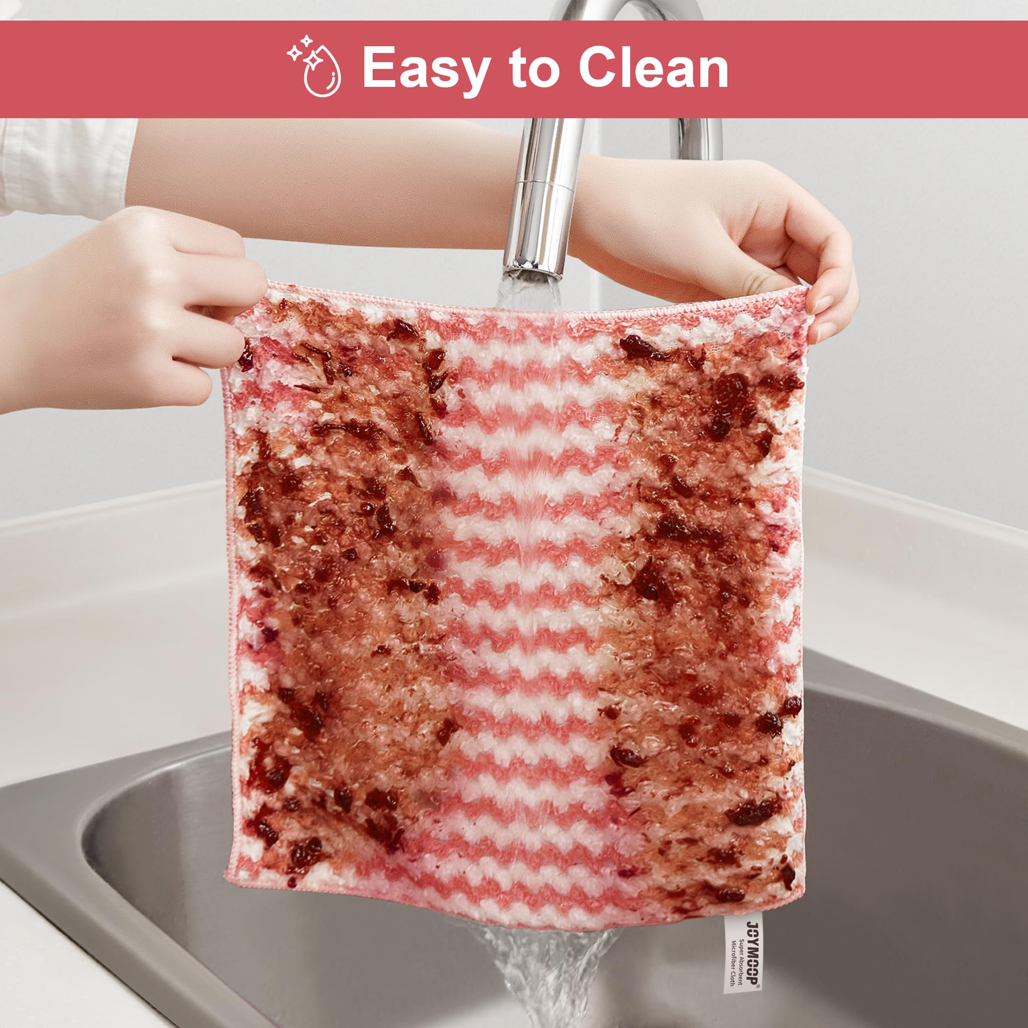 5-Pack All-Purpose Microfiber Cleaning Cloths