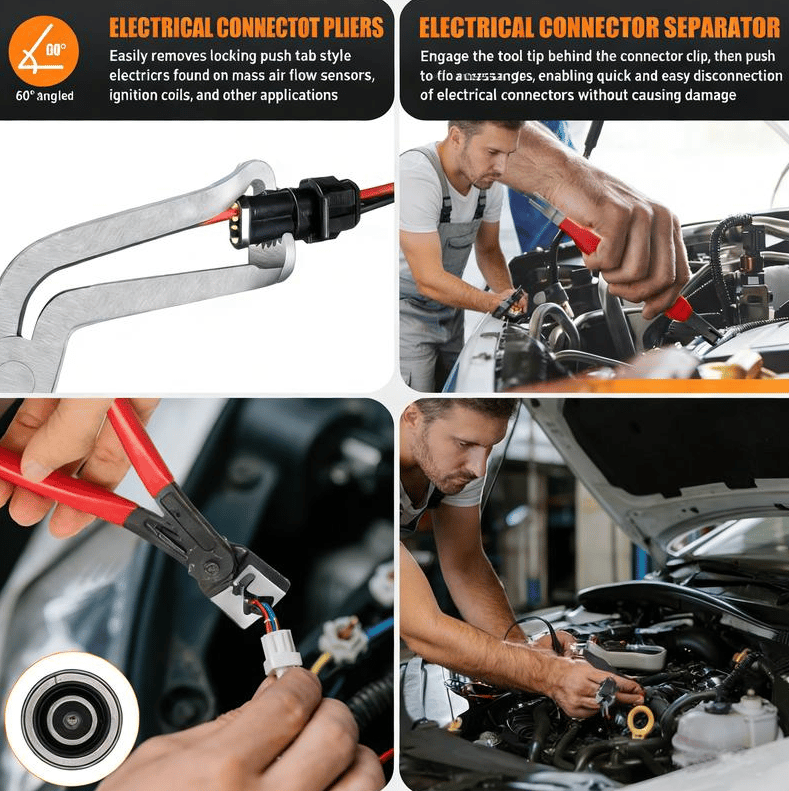 🔥🔥LAST DAY SALE 49% OFF-🛠️Automotive Electrical Disconnect Pliers Kit