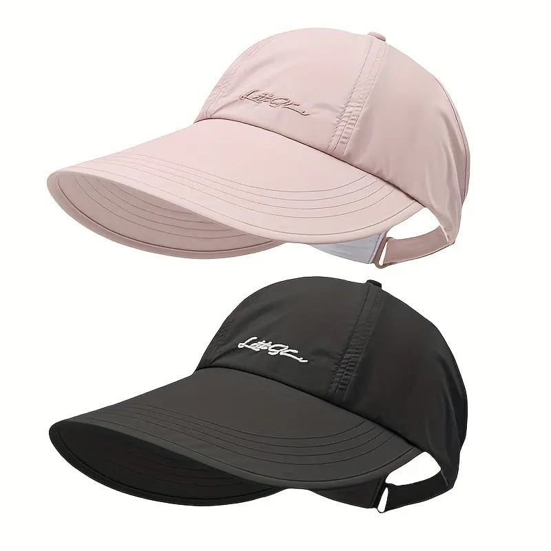 UPF 50+ Women's Wide Brim Sun Visor