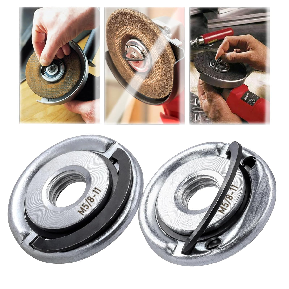 Quick-Release Angle Grinder Nut