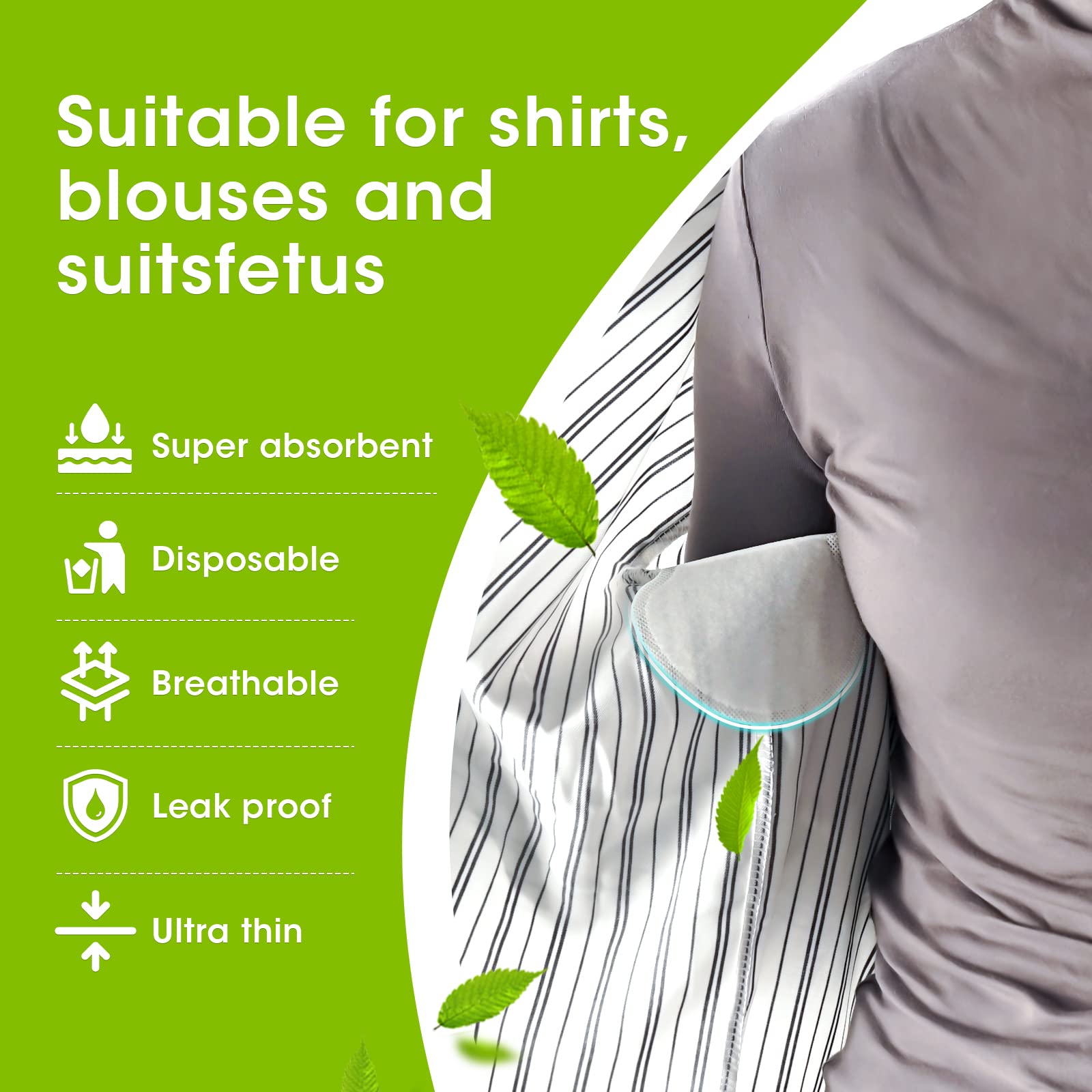 Disposable Underarm Sweat Pads