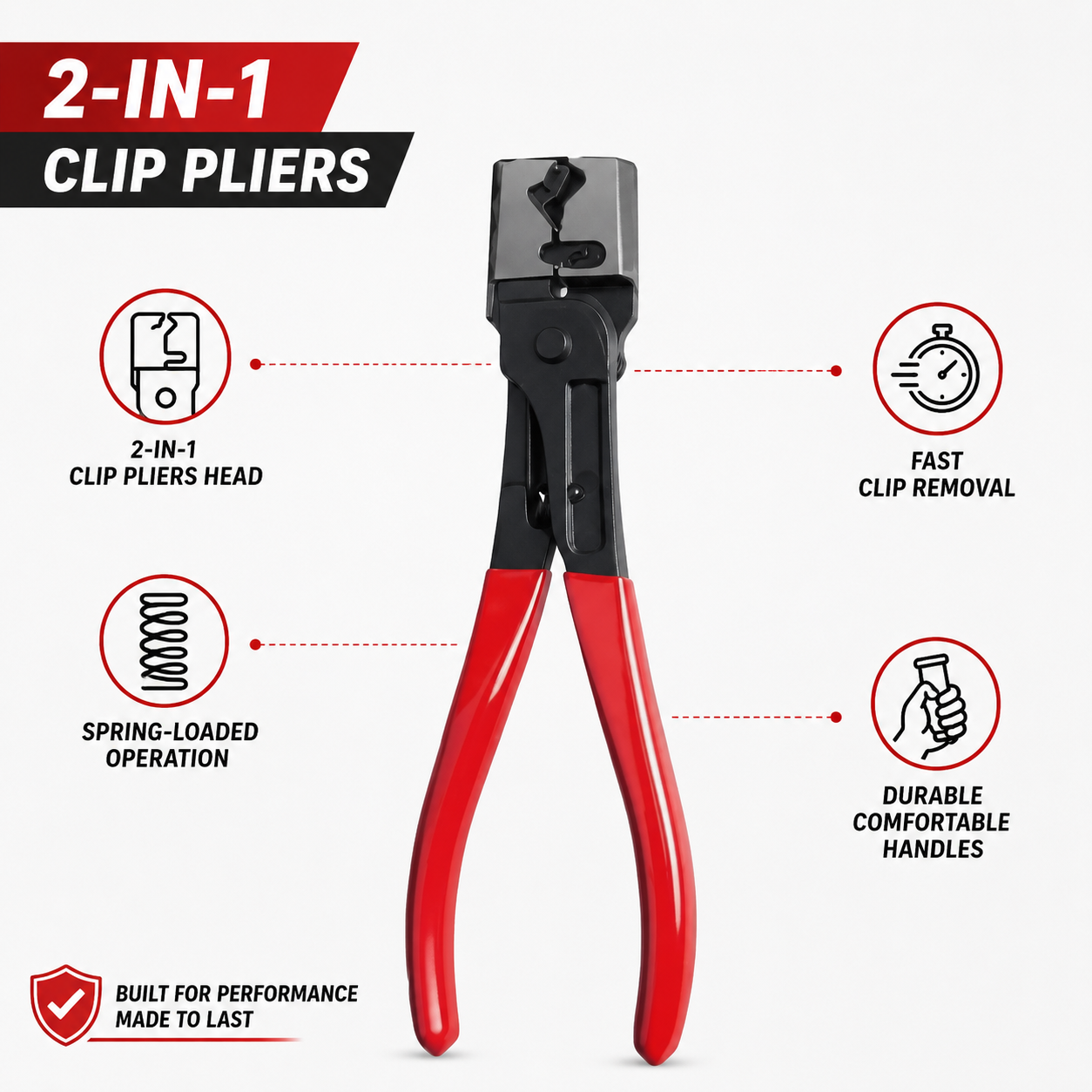 High-Carbon Steel Auto Pliers Kit