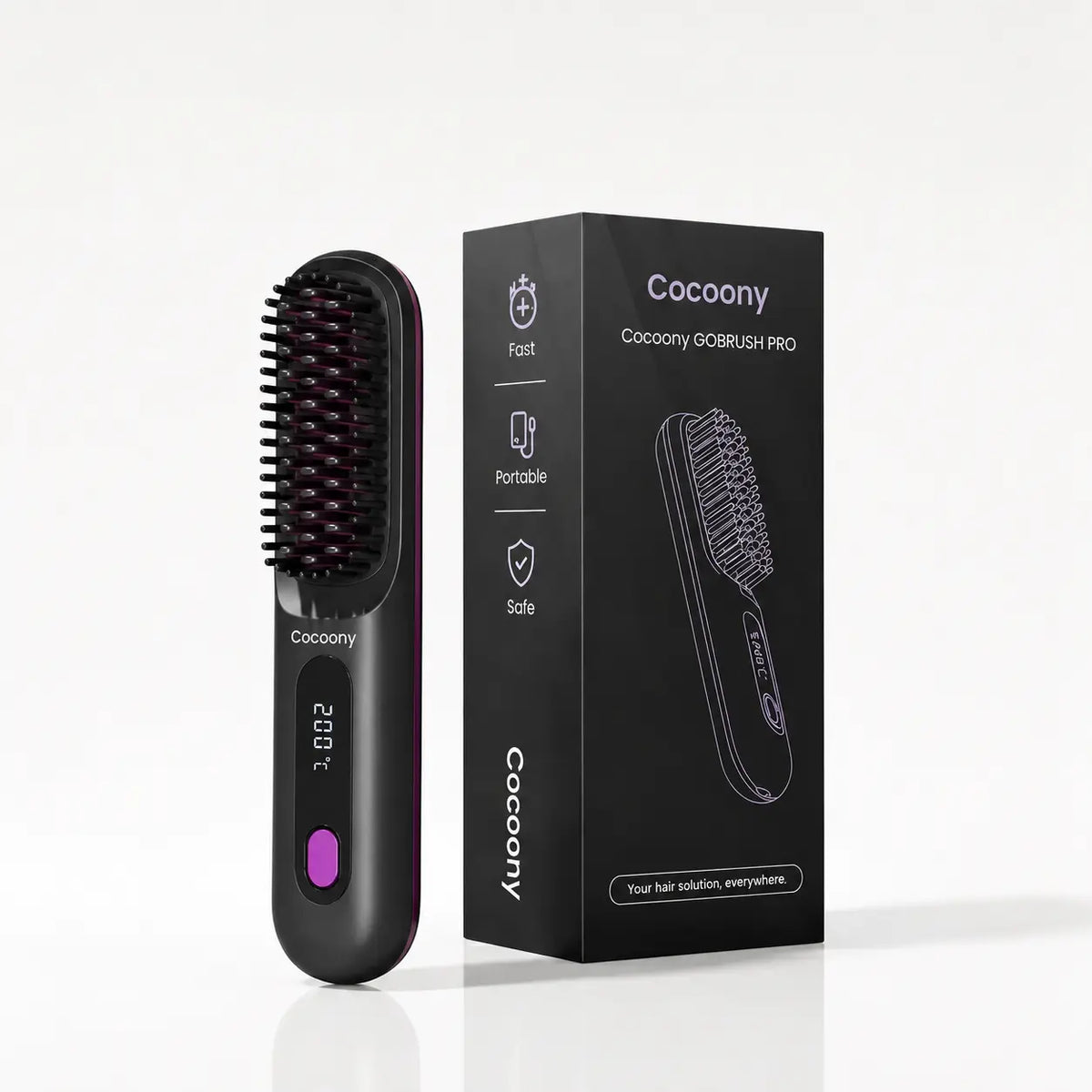 "Cocoony Brush for Short Hair"