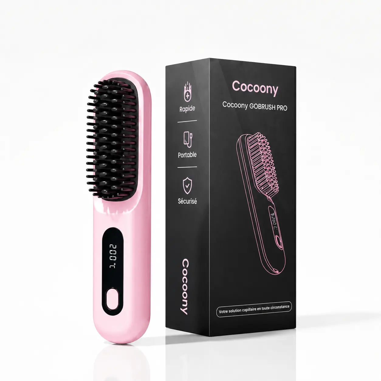 "Cocoony Brush for Short Hair"