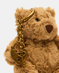 TEDDI BAG CHARM BROWN