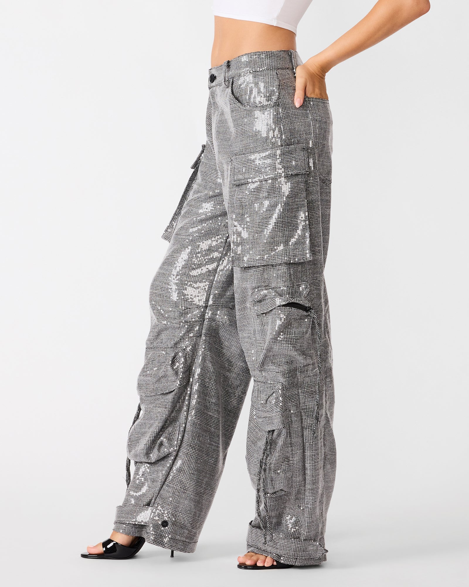 DUO PANT BLACK PLAID
