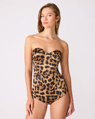 BRIGIETTE ROMPER HEATHER ALMOND