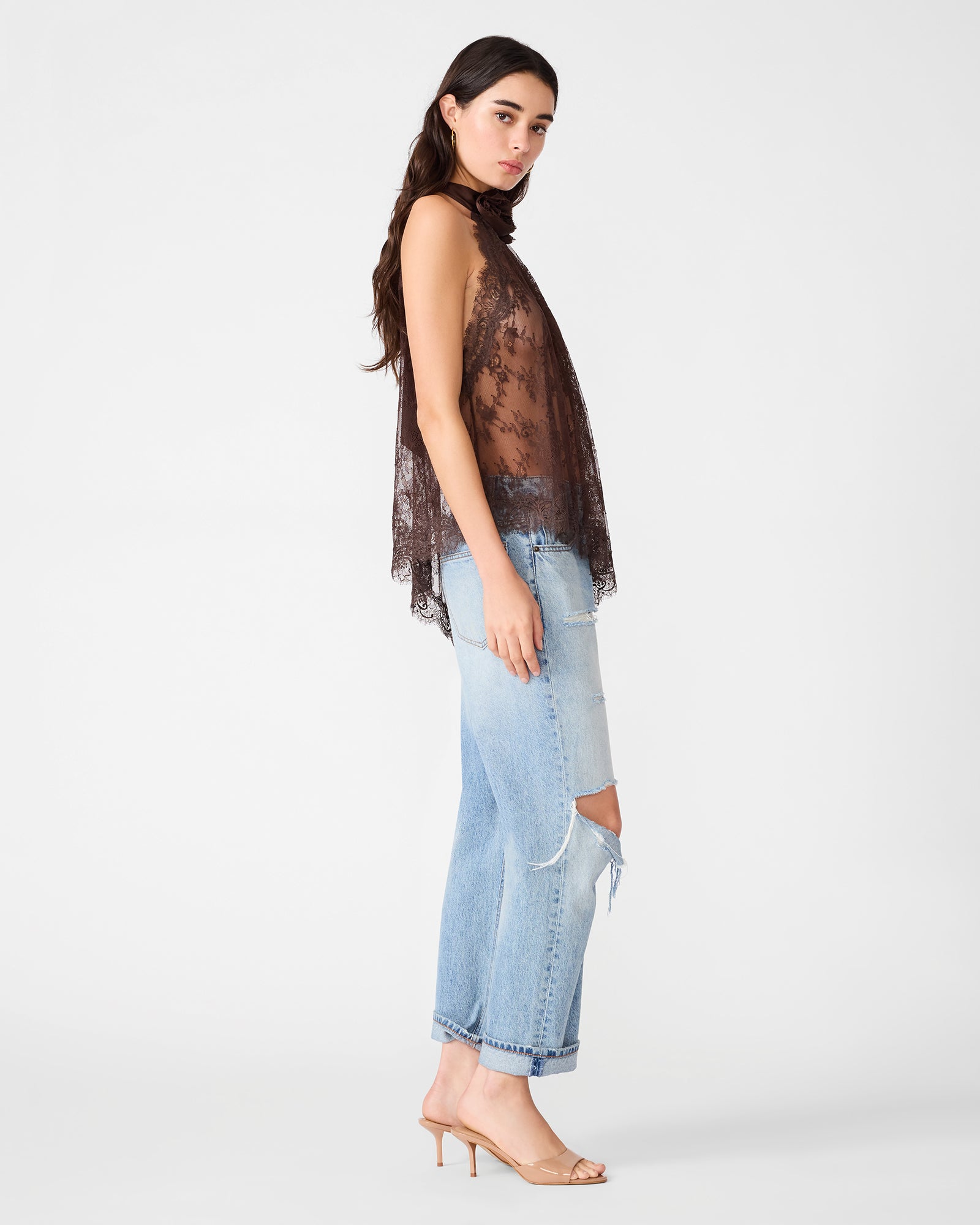 ROSELLE TOP DARK TOFFEE