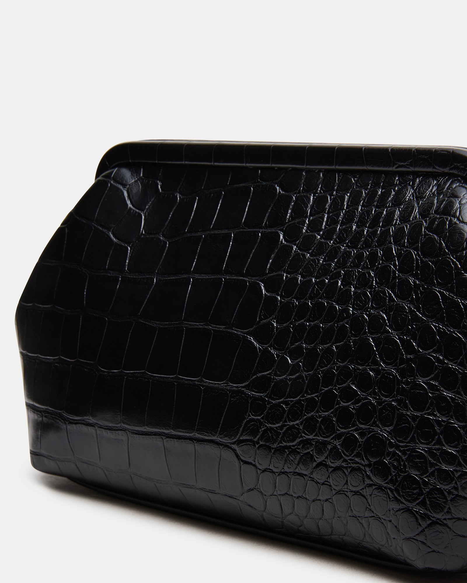 NOVAK BAG BLACK CROCODILE