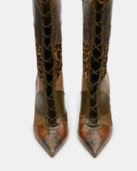 MARELYN OLIVE MULTI WIDE CALF