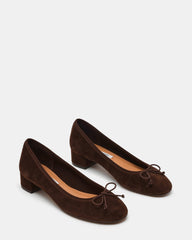 STEFFI BROWN SUEDE